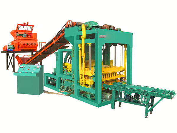 QT4-25 fully automatic brick making machine