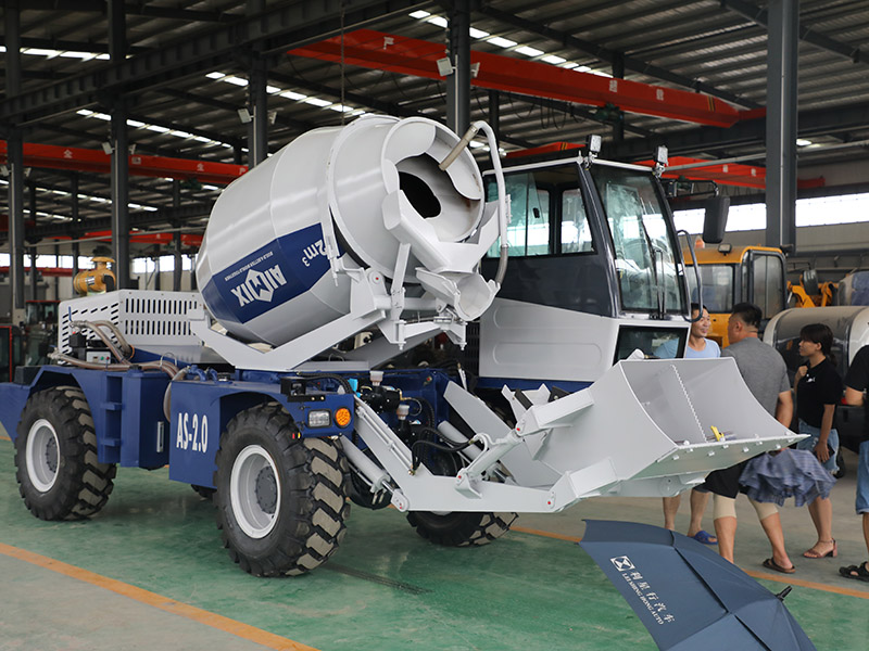 AIMIX Self-Load Concrete Mixer