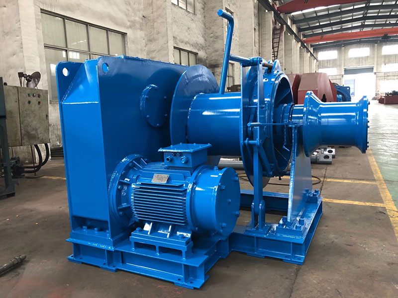 Mooring Winch For Ships