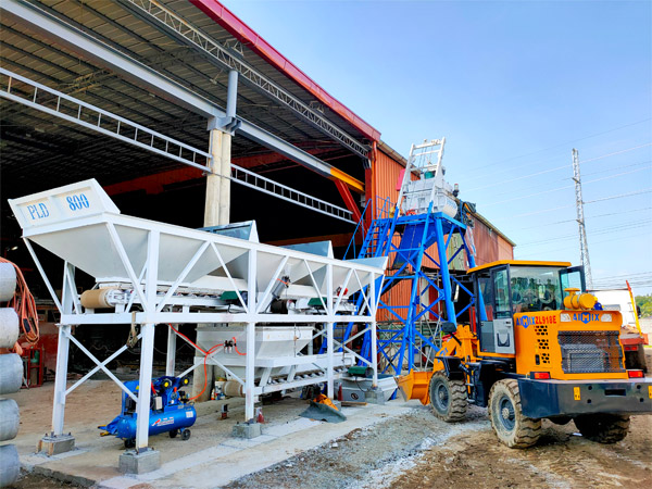 AJ25 Concrete Batching Plant Philippines