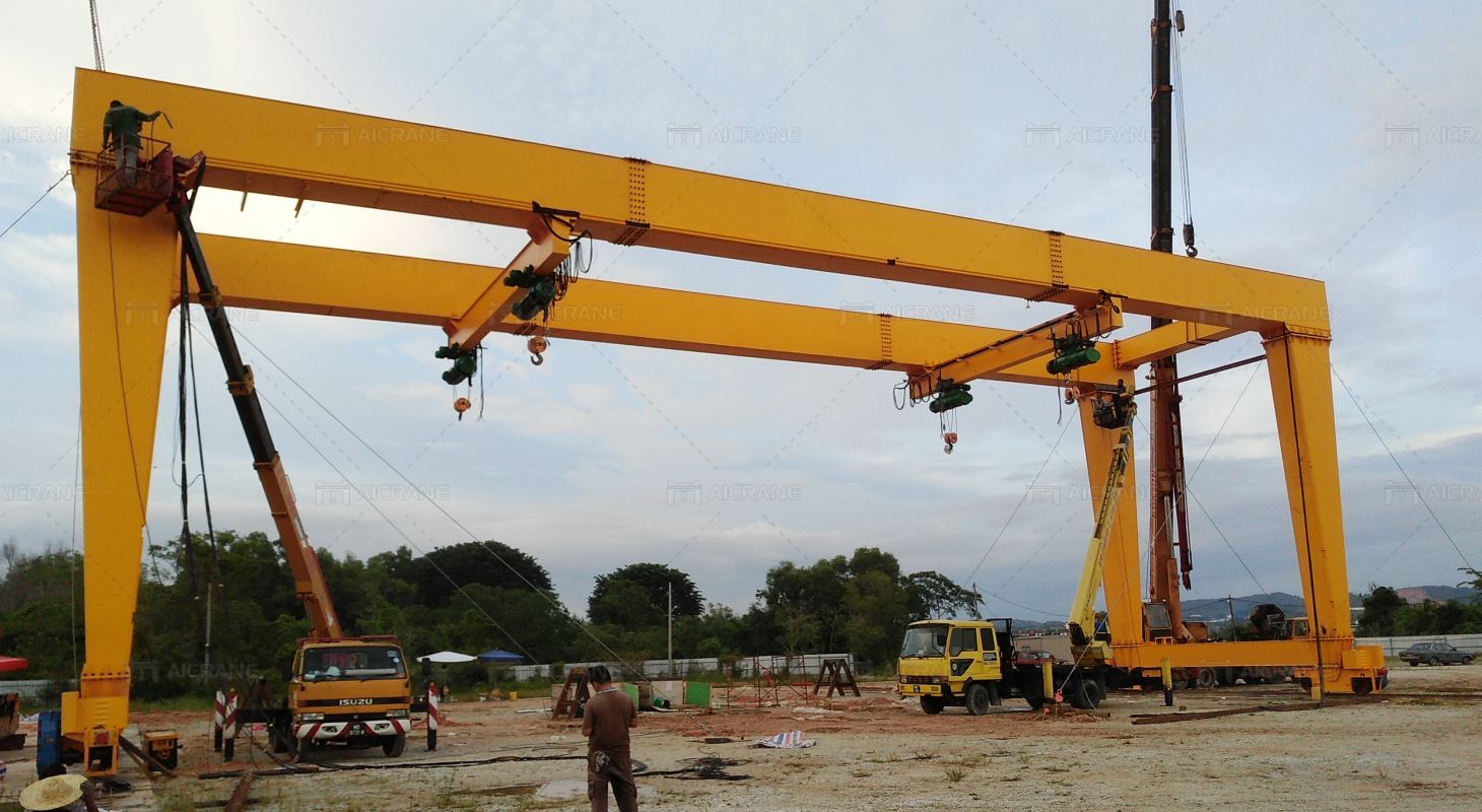 double girder goliath crane