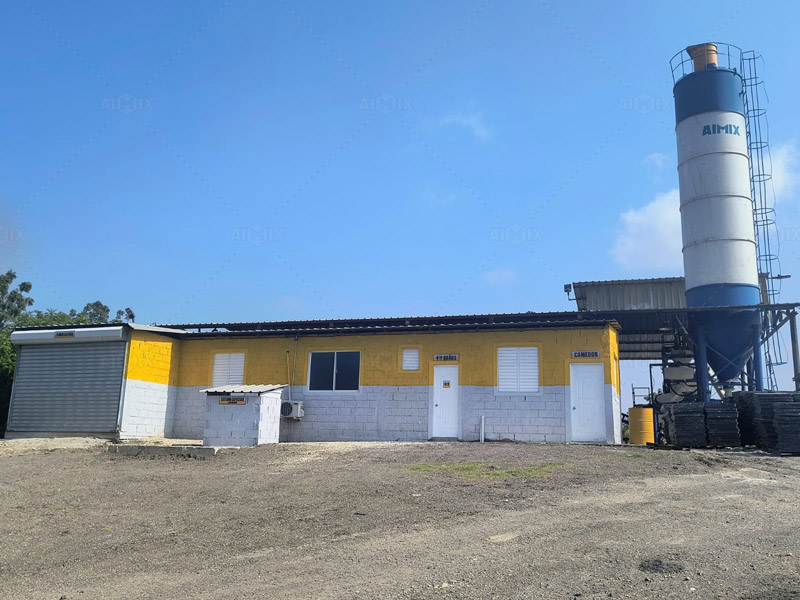 Ready Mix Type Concrete Batching Plant