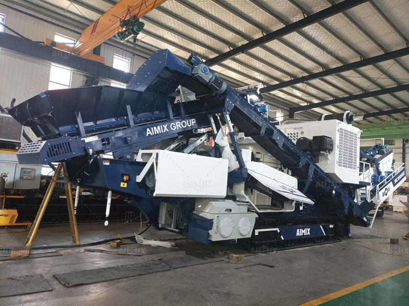 Crawler Mounted Mobile Aggregate Crusher Plant