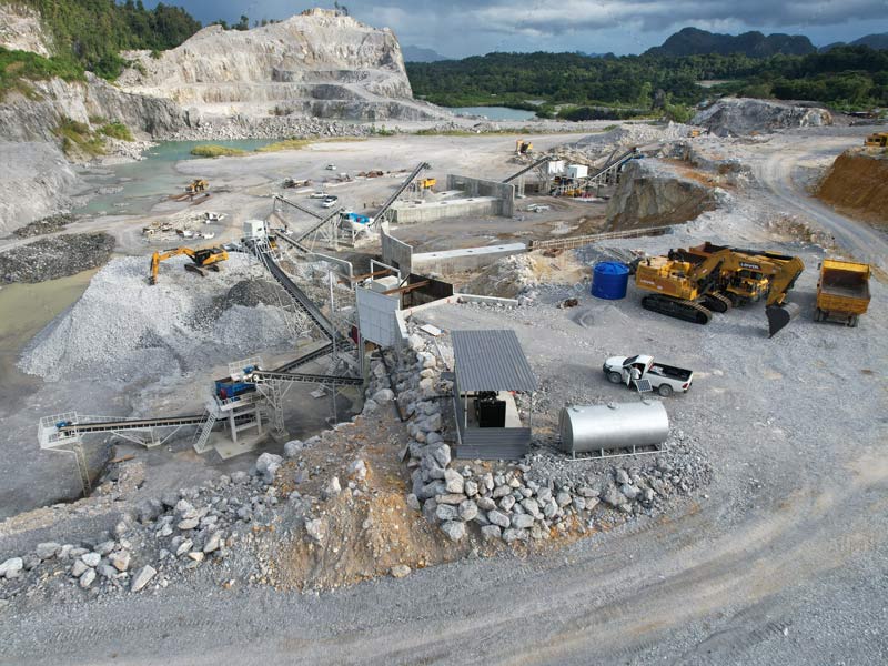 Stationary Aggregate and Stone Crusher Plant
