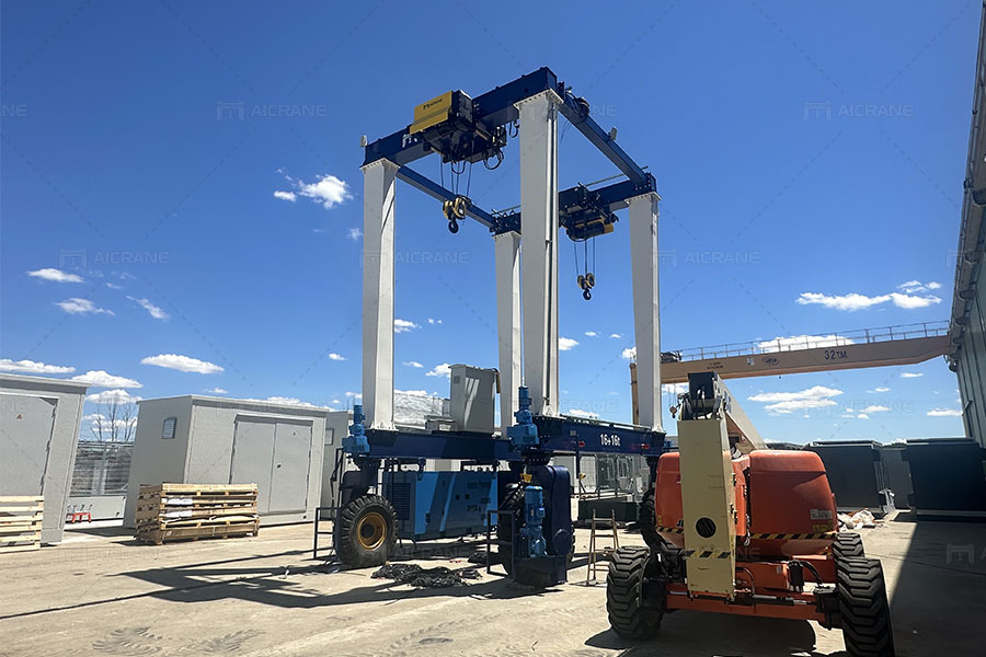 rtg rubber tyre gantry crane
